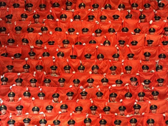 The Communist party seizes control of China