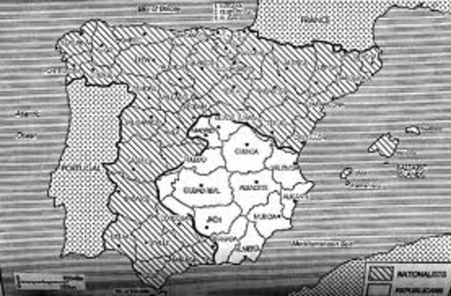 Spanish Civil War Begins