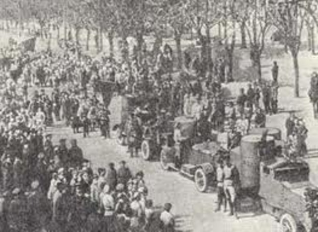 Russian Civil war ends