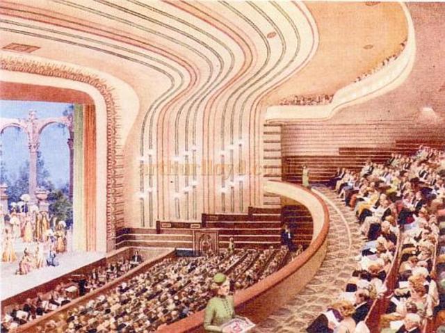 The first opera house is built