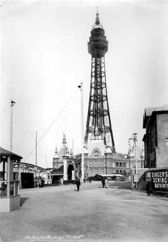 Blackpool Tower is built