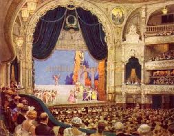 Grand Theatre is built