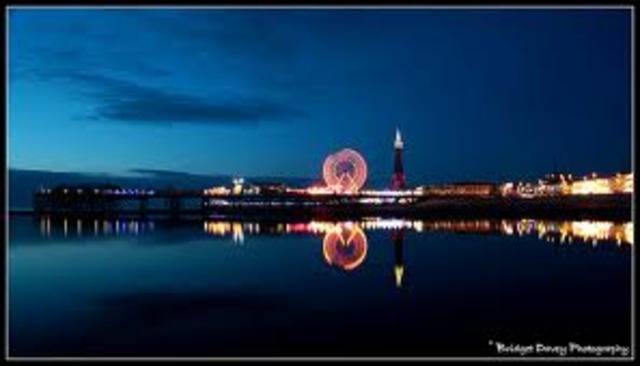 Blackpool illuminations are first switched on