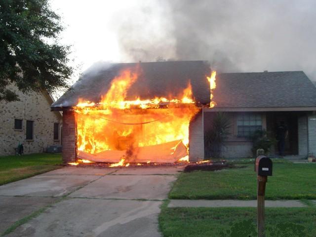 Day of house fire