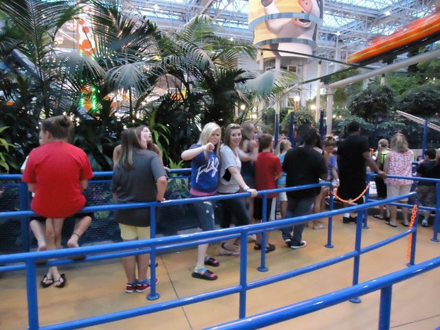 Family trip to Mall of America
