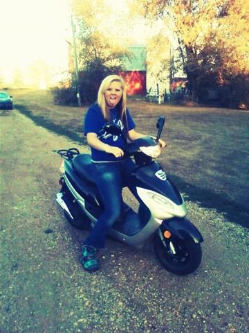 I got a moped!