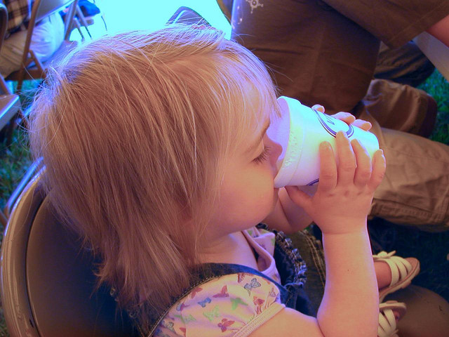 Independently Drinking From a Cup (Development of Fine Motor Skills)