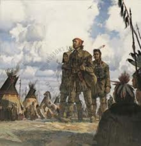 Henday starts Exploration