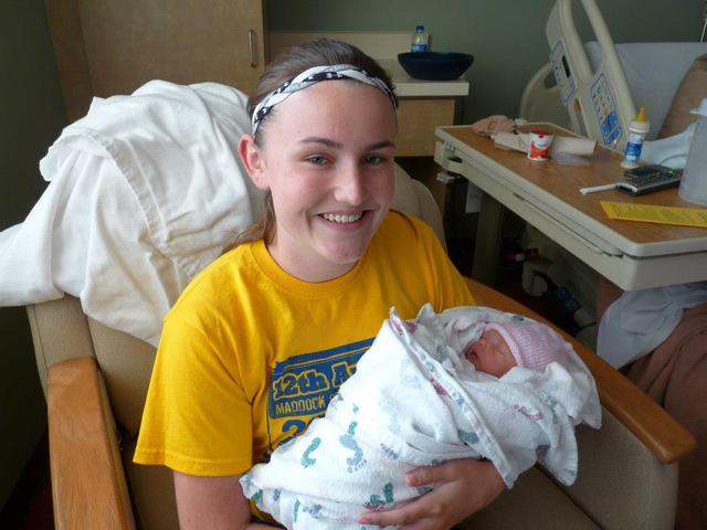 Estuve en Minnesota par a ver mi prima nueva.