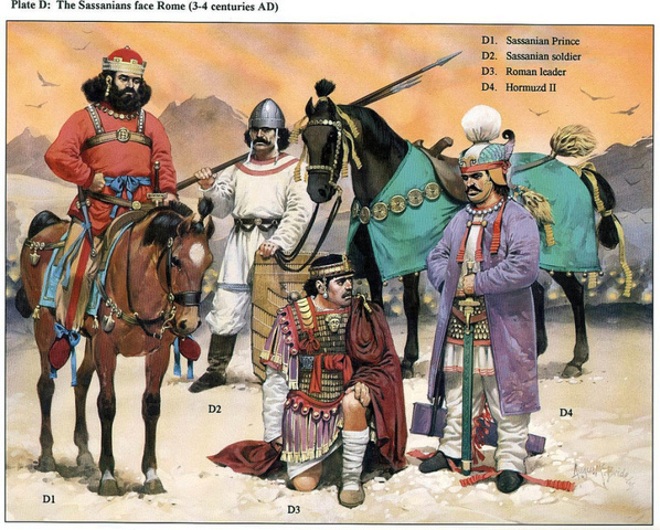 The Persian Sassanid dynasty took control of Mesopotamia