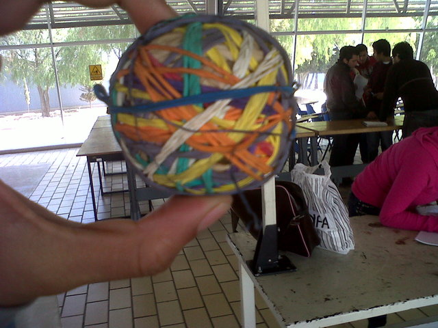 propiedades de la pelota con la que se realizo la practica