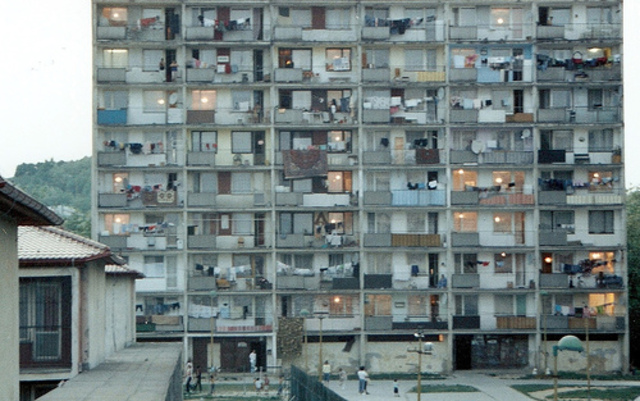 First group of German and Austrian Jews are deported to ghettos in eastern Europe.