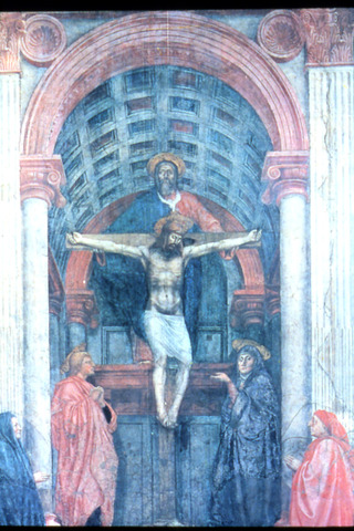 La sagrada Trinidad Mosaico