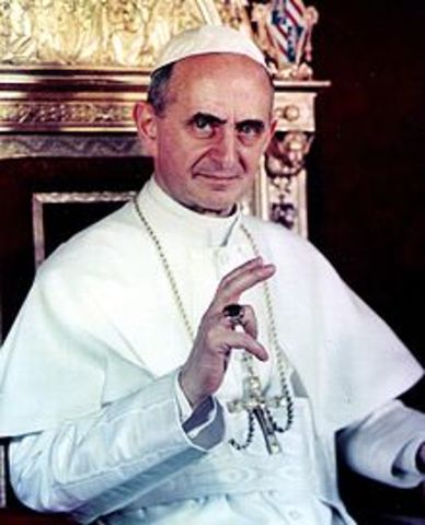 Pope Paul VI isses Populorum Progressio