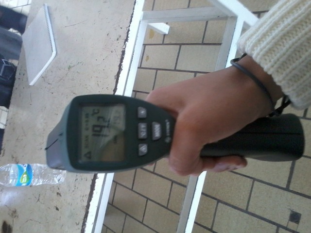 Tomar la temperatura.