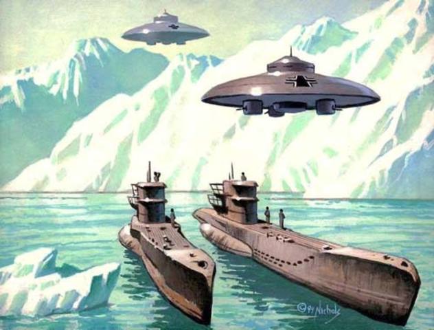 Another conspiracy is thst hitler escaped to antartica. It is said that the Nazis have built a secret base at the south pole as early as the 1930!