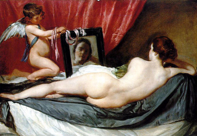 Venus en el espejo por Velasquez
