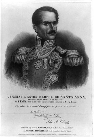 Antonio Lopez de Santa Anna