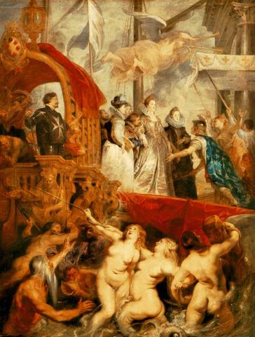 1622-1625, 5.	El desembarco de María de Médicis en el puerto de Marsella