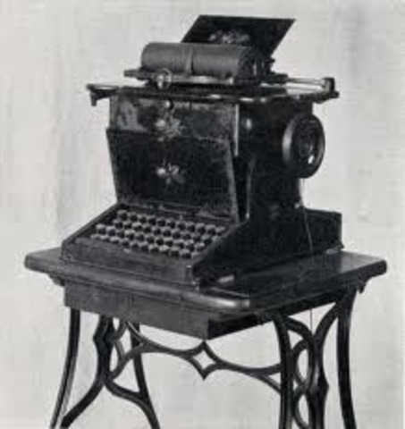 First Typewriter