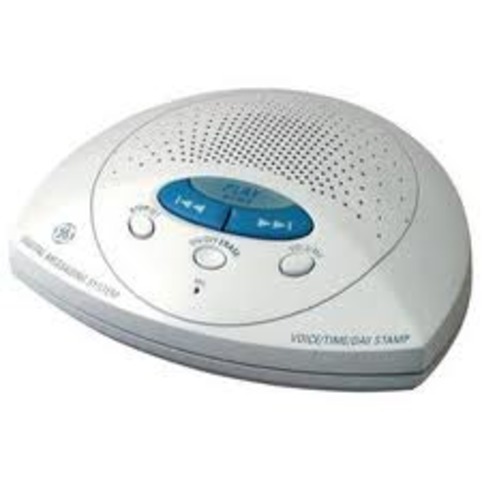 The digital answering machine invented