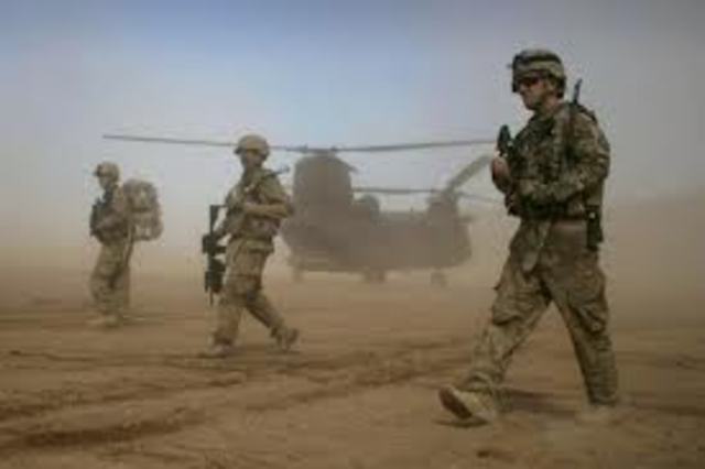 U.S. invades Afghanistan