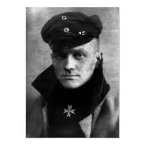 The German Red Baron is shot down