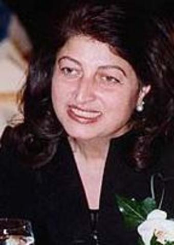 The birth of Bahia Hariri