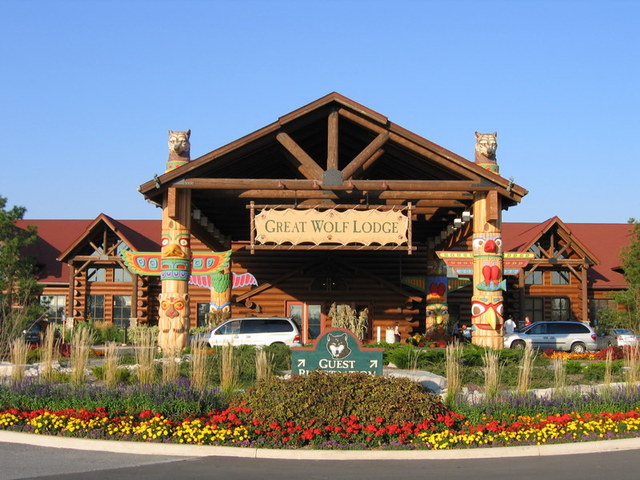 my first time at the great wolf lodge