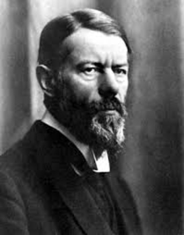 SOCIOLOGÍA MODERNA Max Weber