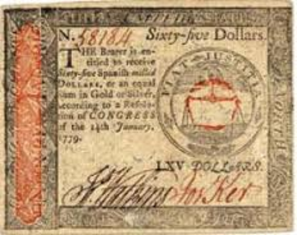 The Currency act of 1764
