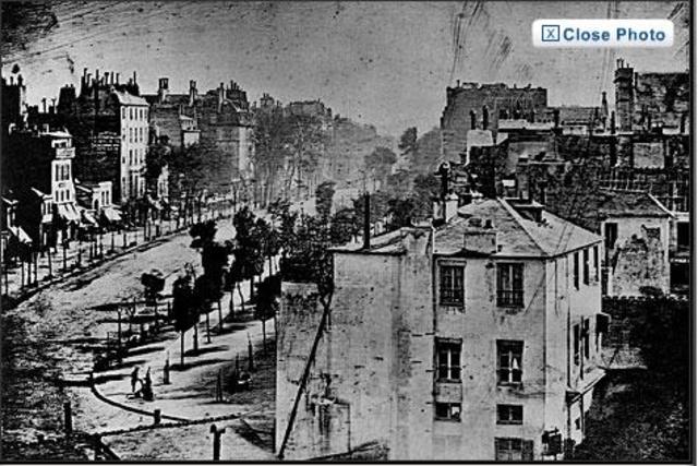 The First Photo Of A Person