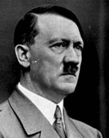 Hindenburg refuses Hitler