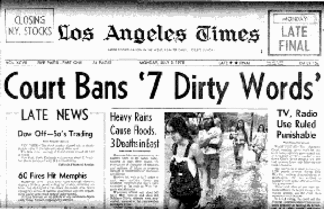 FCC v. Pacifica Foundation