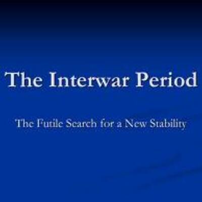 Timeline: Inter-War Years