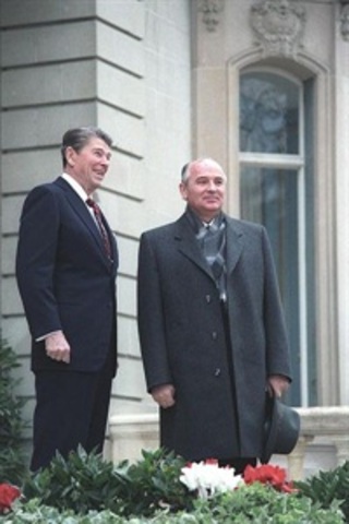 Reagan and Gorbachev Meet