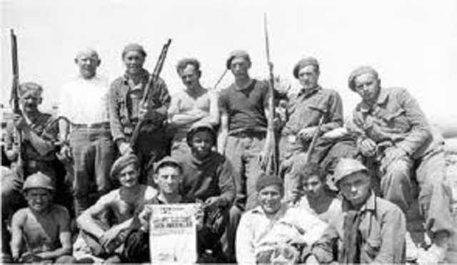 Spanish Civil War begin