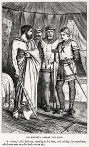 End of the third Crusade