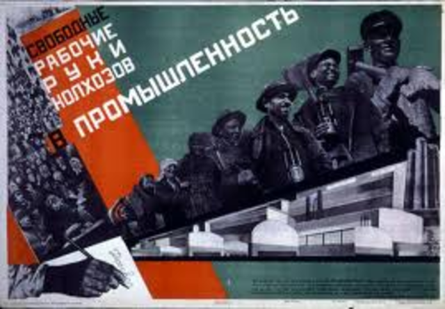 Stalin Implements the first Five-Year Plan