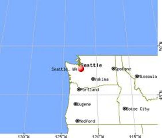 Fui a Seattle.