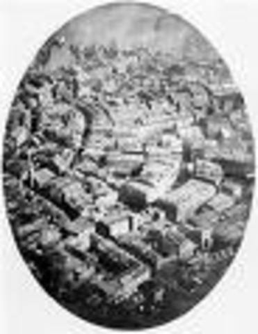 The first ariel photo