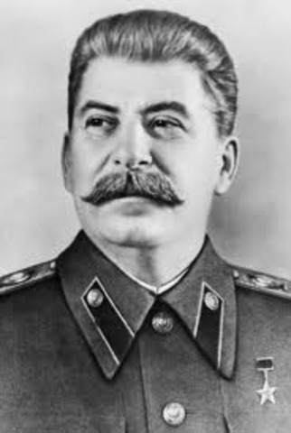 Stalin implements the first "five year plan"