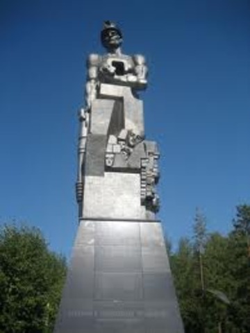 Монумент «Память шахтерам Кузбасса»