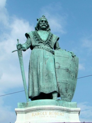 Károly Róbert megkoronázása Budán