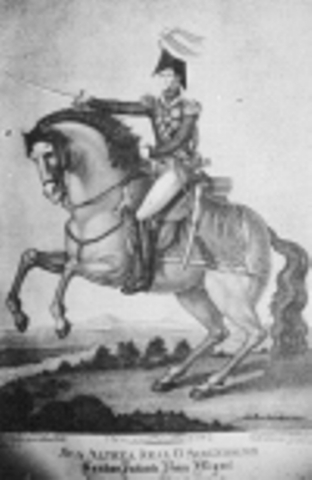 D. Miguel abandona Portugal.