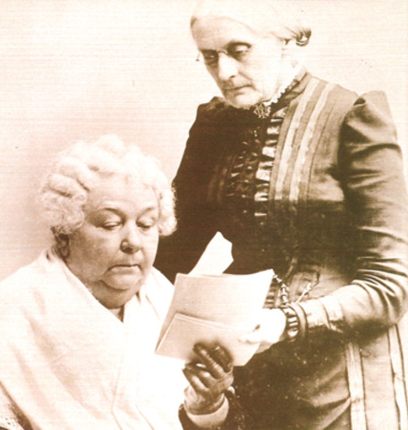 Lucretia Mott and Elizabeth Stanton Meet