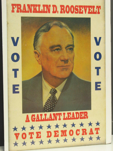 Rosevelt is re-elected