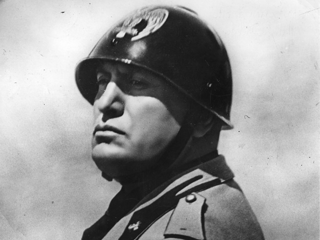 Mussolini named Italian premier gradually errodes