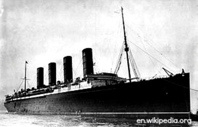 Sinking of the Lusitania