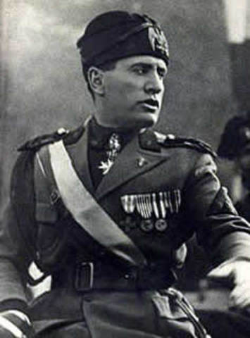 Mussolini appointed Italian Premier